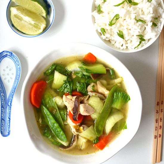 Quick Vietnamese Vegetable Soup