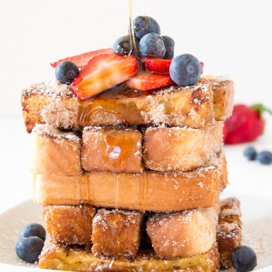 Cinnamon Sugar French Toast Sticks