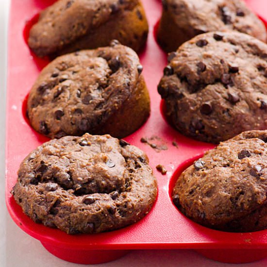 Clean Eating Chocolate Muffins