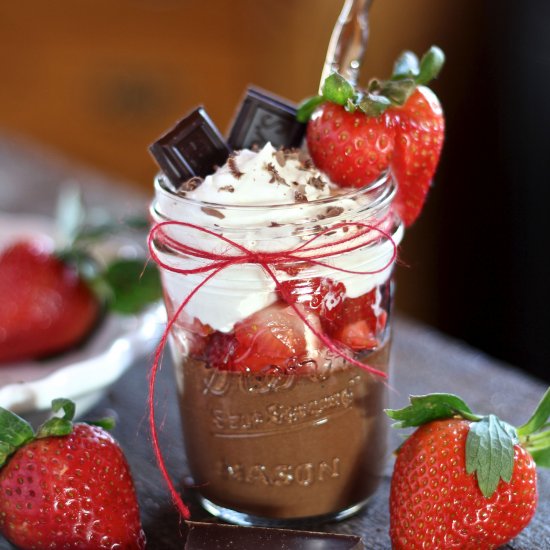 Spiced-Up Pudding In A Jar