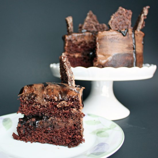 Chocolate hazelnut cake