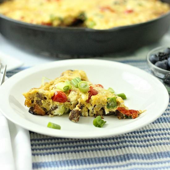 Steak & Mushroom Frittata