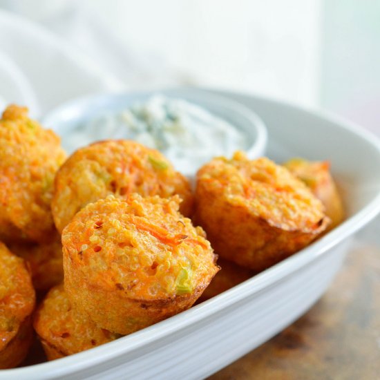 Buffalo Quinoa Bites