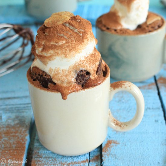 Chocolate Almond Mug Cake