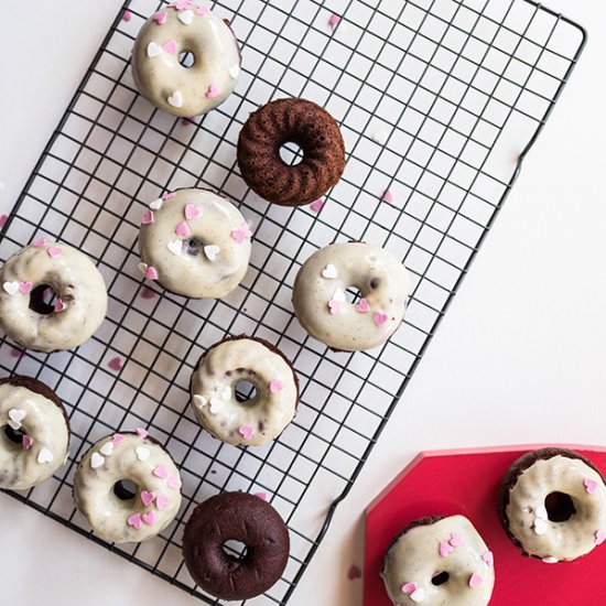 Red Velvet Cake Doughnuts