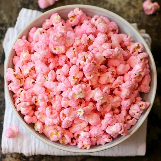 Old Fashioned Pink Popcorn