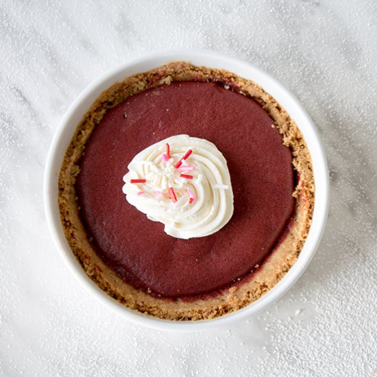 Red Velvet Cookie Tarts