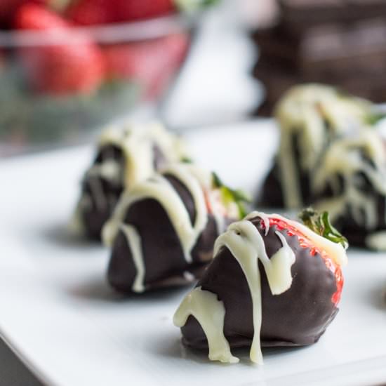 Stufffed Chocolate Strawberries