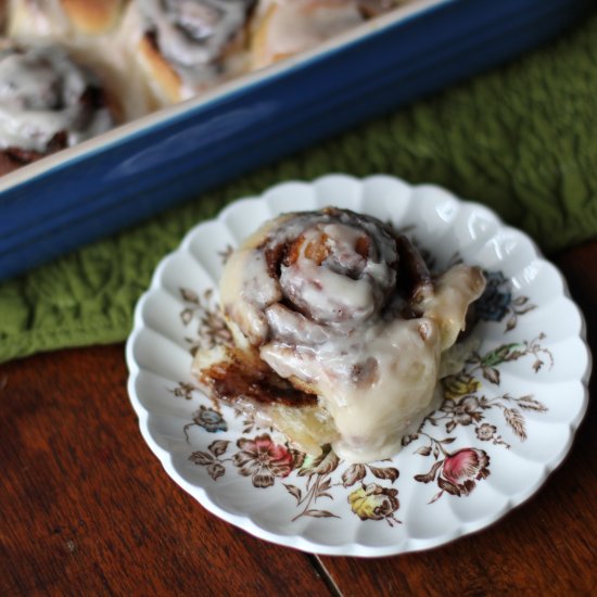 Chocolate Cinnamon Rolls