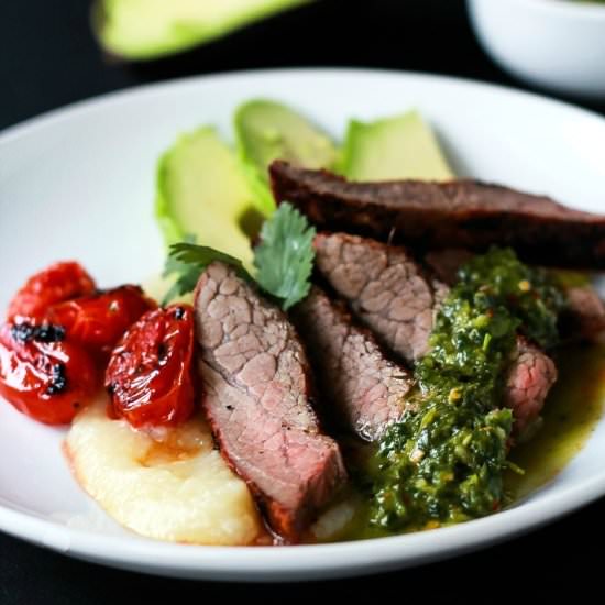 Chili Rubbed Flank Steak