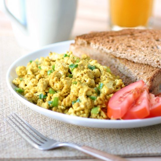 Basic Tofu Scramble