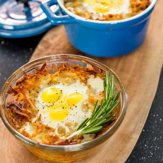 Quail Eggs in a Basket