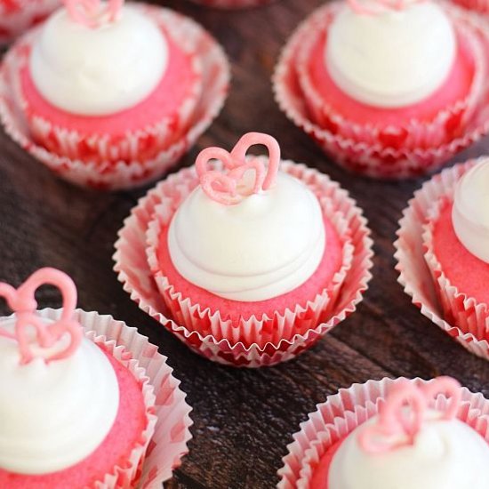 Pink Champagne Cupcakes