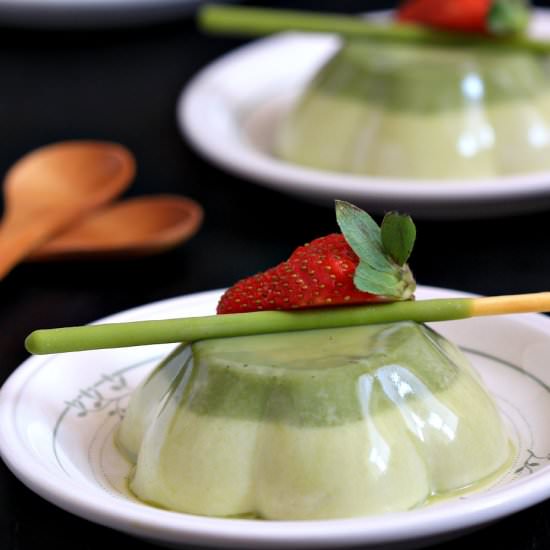 Matcha Panna Cotta