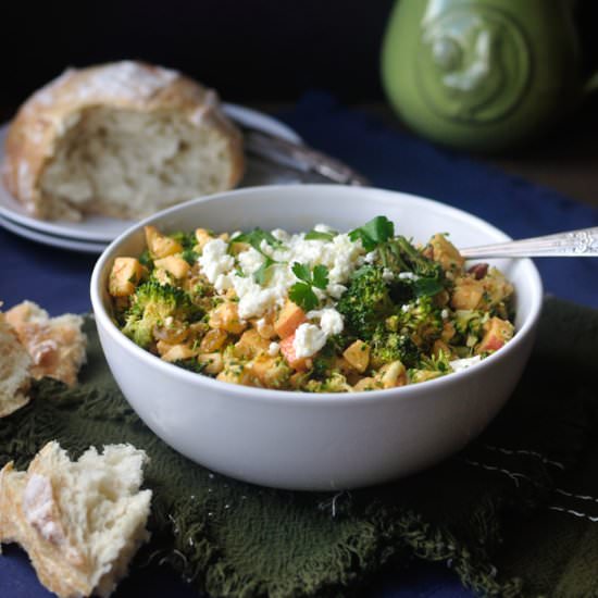 Broccoli and Apple Salad