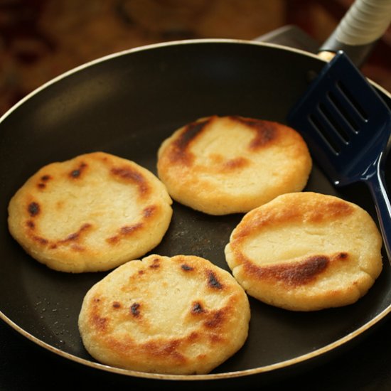 Arepas ~ Corn Flour Flatbreads