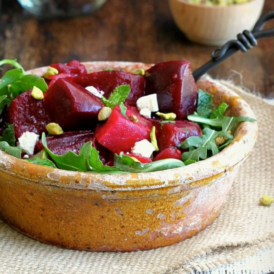 Beet Arugula Salad