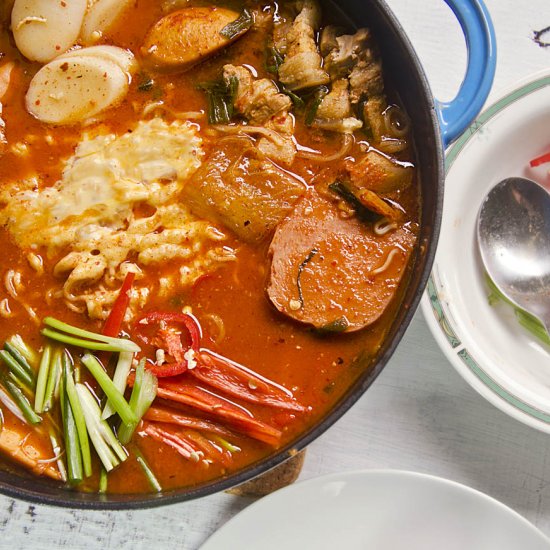 Korean Army Stew (Budae Jjigae)