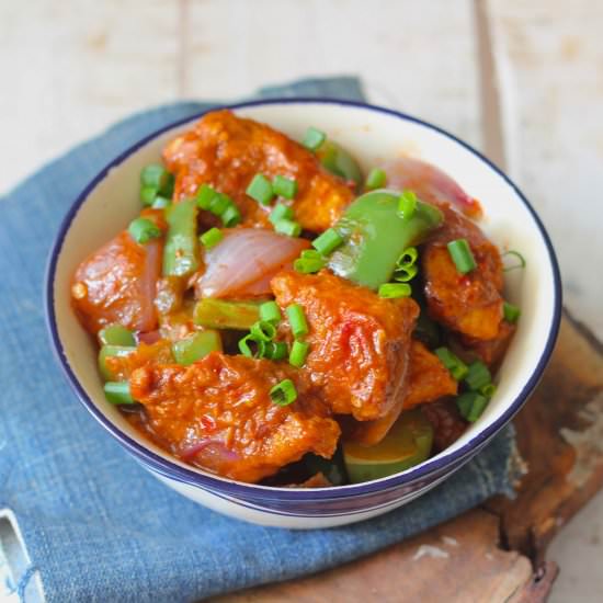 Crispy Honey Chilli Chicken