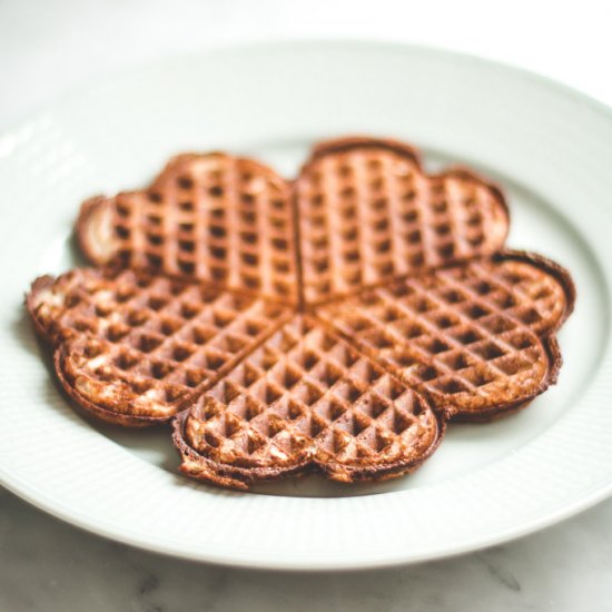 Oat & Millet Sourdough Waffles GF