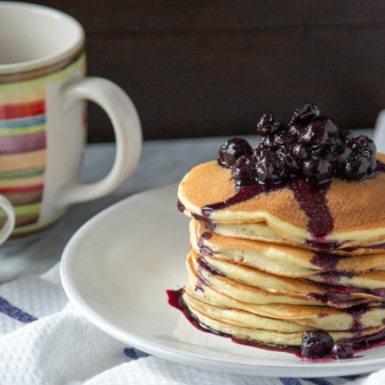 Lemon Ricotta Pancakes