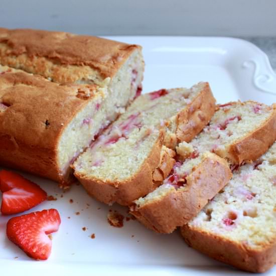 Strawberry and Cream Cheese Bread