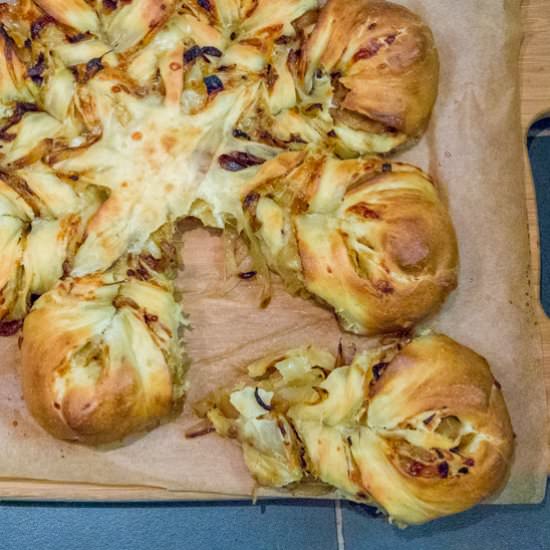 Savory Brioche Flower