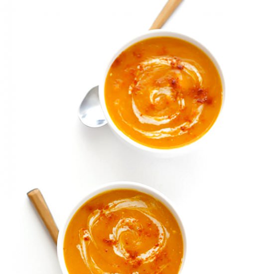 Slow Cooker Butternut Squash Soup