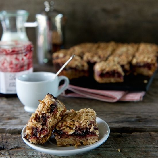 Cherry-Almond Coconut Bars