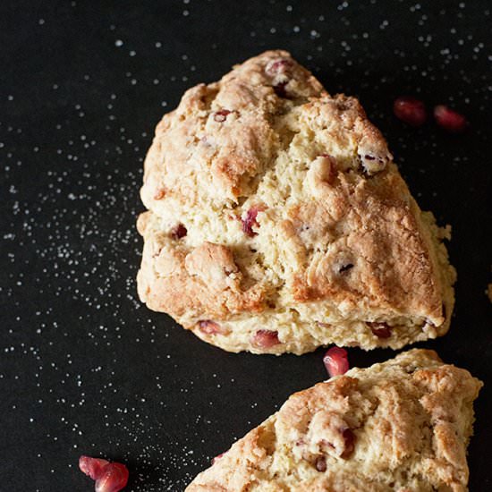 Pomegranate Scones