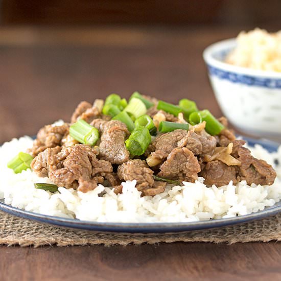 Mongolian Beef