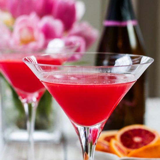 Blood Orange Martini