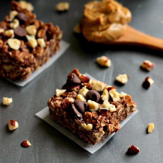 Chocolate Hazelnut Squares