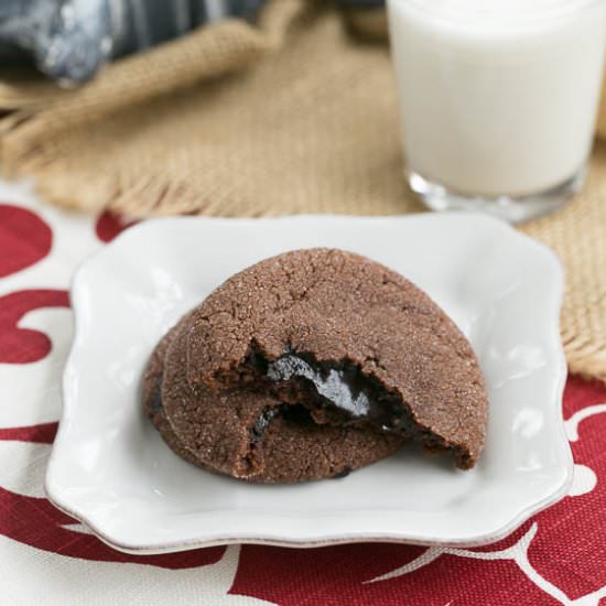 Chocolate Lava Cookies