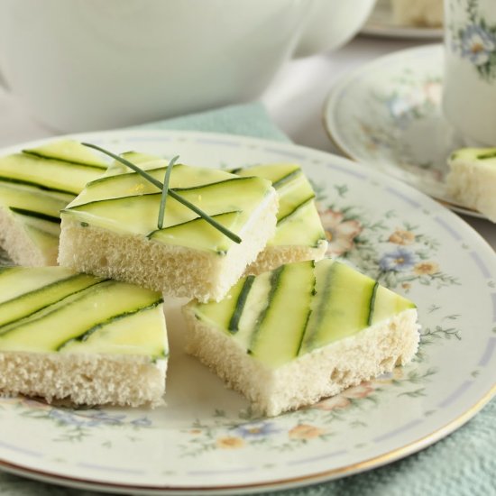 Cucumber Tea Sandwiches