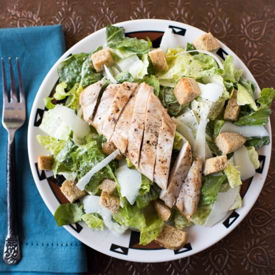 Classic Chicken Caesar Salad