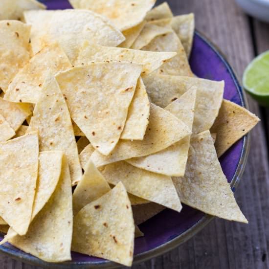 Hint of Lime Baked Tortilla Chips