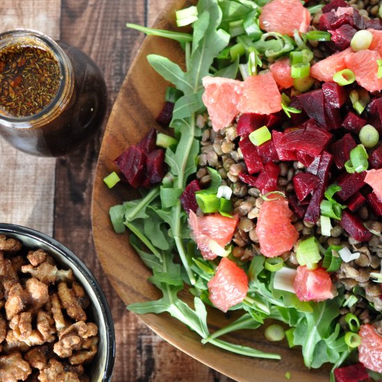 Arugula Lentil Salad