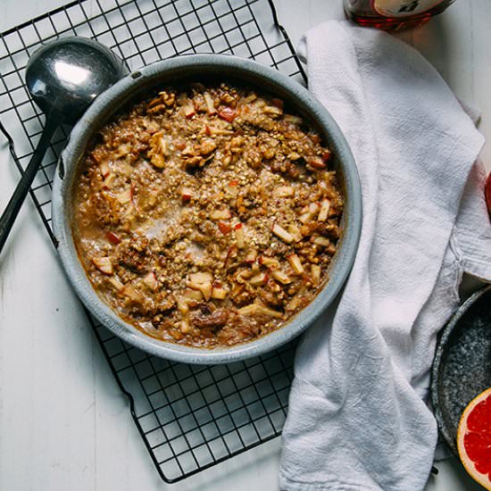 Apple-Spice Baked Buckwheat