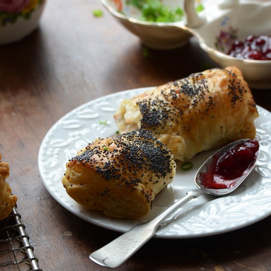 Savory Camembert Turnovers