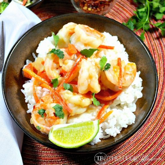 Shrimp in Coconut Sauce