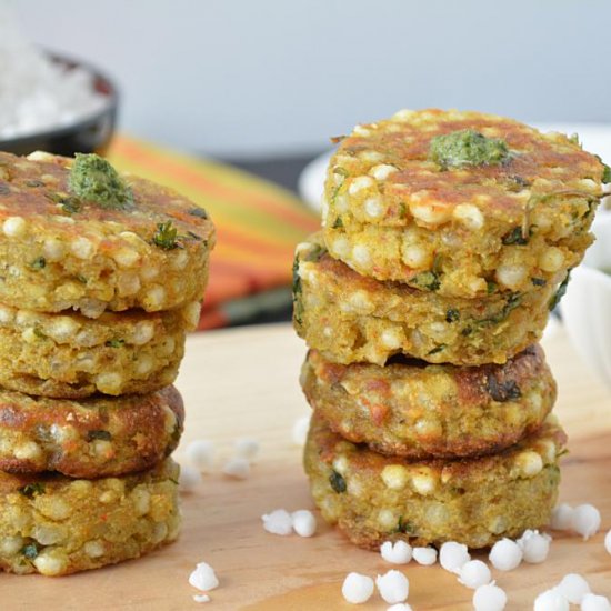 Non Fried Sabudana vada