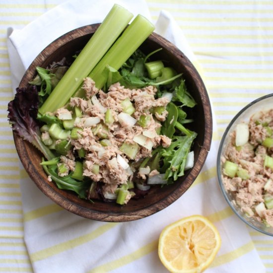 Quick and Easy Dijon Tuna Salad