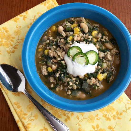 Mexican Chicken White Bean Soup