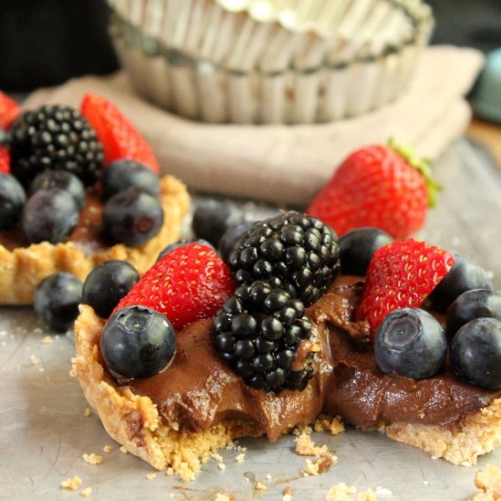 Healthified Chocolate Tart