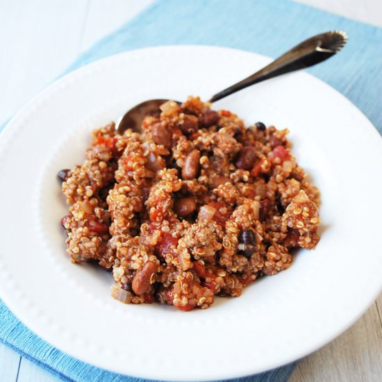 Beef & Quinoa Chili