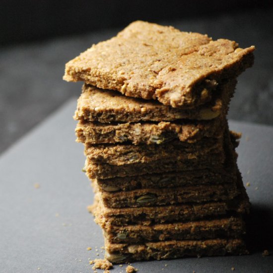 Rye and Mixed Seed Crackers