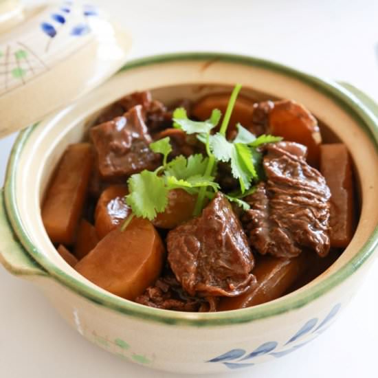 Cantonese Style Braised Beef