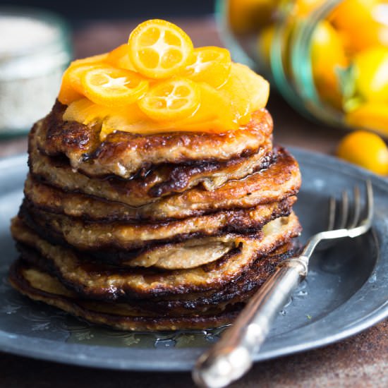 Chia Seed Banana Pancake