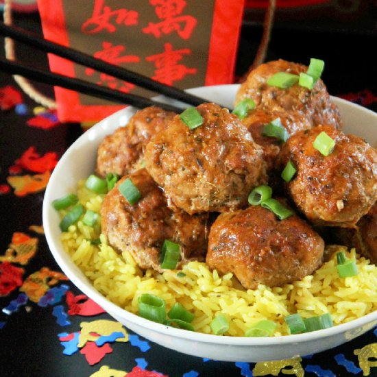 Spicy Asian Meatballs